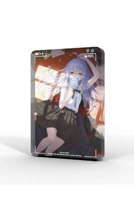 (精品)《魔女之旅》壓克力晶磚-仰躺